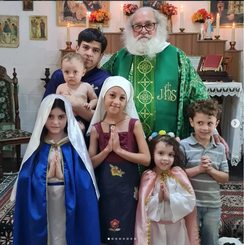 Crianças da comunidade